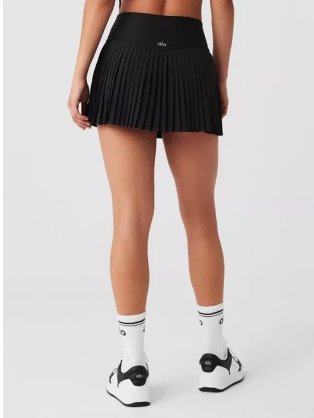 Women's Alo Yoga Grand Slam Pleated Tennis Skirt Size Large